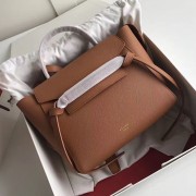 Imitation High Quality Celine Grained Calfskin Belt Bag Brown C010704 VS07706