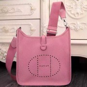 Imitation High Quality Hermes Evelyne 32cm Messenger Bag H1188 Pink VS02749