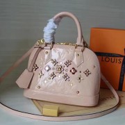 Imitation Hot Louis Vuitton Monogram Vernis Alma BB Rose Ballerine M90989 VS02874