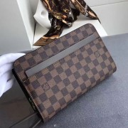 Imitation Louis Vuitton Damier Ebene Canvas Clutch Bag N51993 VS05095