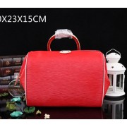 Imitation Louis Vuitton Epi Leather Doc PM M93246 Red VS07256
