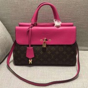 Imitation Louis Vuitton Monogram Canvas Venus Bag M41738 Peach VS00020
