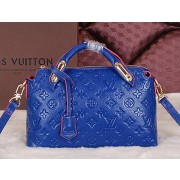 Imitation Louis Vuitton Monogram Empreinte Tote Bags M94112 Blue VS04900
