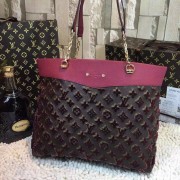 Imitation Louis Vuitton Veau Cachemire Pallas Shopper Bag M41580 Fuchsia VS08717