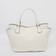 Imitation Prada Original Calfskin Leather Tote BN2435 in White XZ VS02396