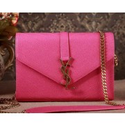 Imitation Yves Saint Laurent Classic Monogramme Flap Bag Y5479 Rose VS02792