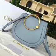 Knockoff Chloe Nile Bracelet Crossbody Bag Blue 230604 VS09868