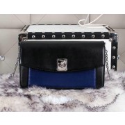 Knockoff Dior Twist Promenade Pouch Three-Tone Smooth Calfskin CD0042 Royal VS03139