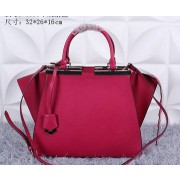 Knockoff Fendi 3Jours Tote Bag Smooth Leather F8936 Rose VS04168