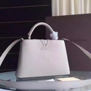 Knockoff Louis Vuitton Capucines BB Tote Bag M94754 OffWhite VS02040