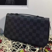 Knockoff Louis Vuitton Damier Graphite Canvas Zippy XL Wallet N41503 VS08412
