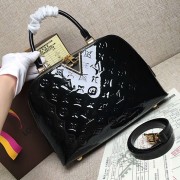 Knockoff Louis Vuitton Monogram Vernis Melrose Noir M42694 VS00282