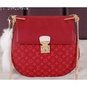Knockoff Louis Vuitton Original Leather Shoulder Bag M94118 Burgundy VS04221