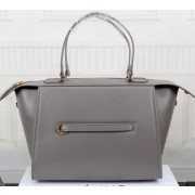 Knockoff Luxury Celine Ring Bag Smooth Calfskin Leather 176203 Grey VS01650