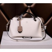 Knockoff Luxury Fendi By The Way Bag Original Leather F2350 White VS08139