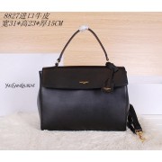 Knockoff Saint Laurent Medium Moujik Top Handle Bag Y8827 Black VS08445