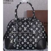 Louis Vuitton ALMA MONOGRAM INFRAROUGE Bag M69278 Black&White VS01288