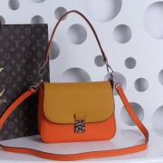 Louis Vuitton Calfskin Leather EDEN Bag M41529 Orange&Wheat VS07892