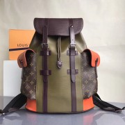Louis Vuitton Canvas and Epi Christopher PM Green M41709 VS00441