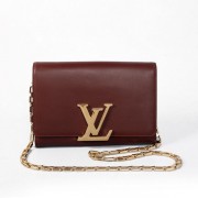 Louis Vuitton Chain Louise Shoulder Bag M92465 Brown VS07520