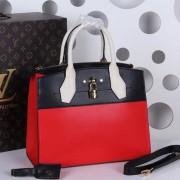 Louis Vuitton City Steamer MM Bag M51026 Black&Red VS04773