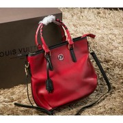 Louis Vuitton Cruise 2015 Smooth Leather Tote Bag M96288 Red VS02799