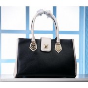 Louis Vuitton Cruise 2015 Tote Bag M42852 Black&White VS07848