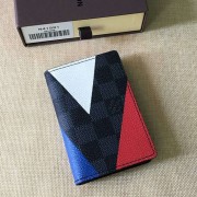 Louis Vuitton Damier Cobalt Canvas Pocket Organizer Regatta N41591 VS00173