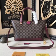 Louis Vuitton Damier Ebene Canvas Hyde Park Fuchsia N41015 VS08645