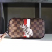 Louis Vuitton Damier Ebene Canvas Pochette Volga N63350 VS08531