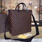 Louis Vuitton Damier Ebene Canvas Tote Jake N41559 VS04861