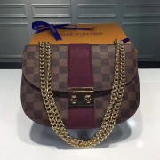 Louis Vuitton Damier Ebene Canvas Wight Bordeaux N64418 VS03612