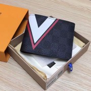 Louis Vuitton Damier Graphite Canvas Slender Wallet Red N64008 VS06530