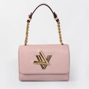 Louis Vuitton EPI Leather Chain Louise Shoulder Bag M48618 Light Pink VS05678