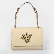 Louis Vuitton EPI Leather Chain Louise Shoulder Bag M48618 OffWhite VS09710