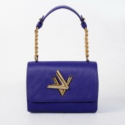 Louis Vuitton EPI Leather Chain Louise Shoulder Bag M48618 Royal VS00096