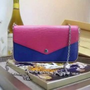 Louis Vuitton Epi Leather Pochette Felicie M61754 Hot Pink VS03930