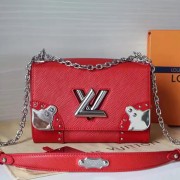 Louis Vuitton Epi Leather Twist Denim Red M42364 VS08594