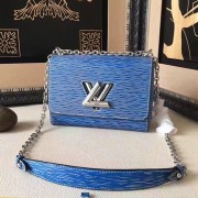 Louis Vuitton Epi Leather Twist MM Blue M51065 VS09203
