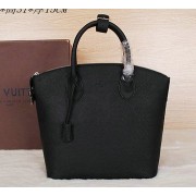 Louis Vuitton Grainy Leather Tote Bag M94599 Black VS05144