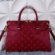 Louis Vuitton Litchi Leather Pallas Cerise Bag M40909 Burgundy VS08952