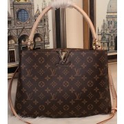 Louis Vuitton Monogram Canvas Capucines MM Tote Bag N1018L VS09256