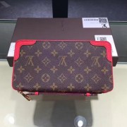 Louis Vuitton Monogram Canvas Daily Organiser Wallet Red M60679 VS01807