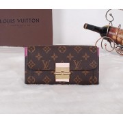 Louis Vuitton Monogram Canvas Elysee Wallet M60361 Purple VS00652
