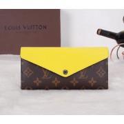 Louis Vuitton Monogram Canvas Marie-Lou Compact Wallet Menthe M60431 Yellow VS00709