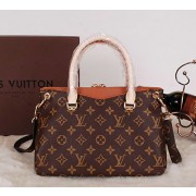 Louis Vuitton Monogram Canvas Pallas Tote Bag M41243 Wheat VS01791