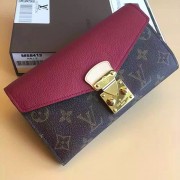 Louis Vuitton Monogram Canvas Pallas Wallet Burgundy M41948 VS00418