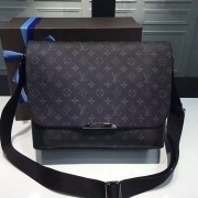Louis Vuitton Monogram Eclipse Canvas Messenger MM Explorer M40539 VS02164