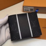 Louis Vuitton Monogram Eclipse Canvas Multiple Wallet M64439 VS00719