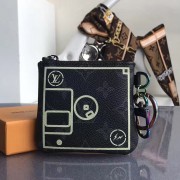 Louis Vuitton Monogram Eclipse Small Purse M64432 VS07627